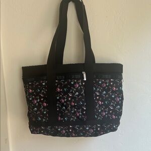 Floral lesportsac tote